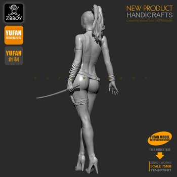 1/24 kit smole Lady Death Bindemittel Soldier Model Self-assembled TD-201981
