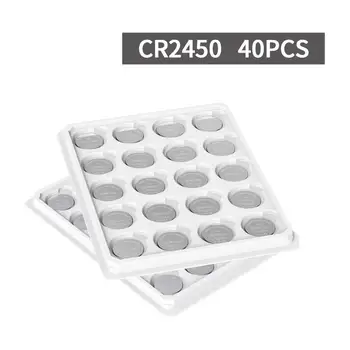 10/40 komada EEMB CR2450 pack 3.0 V 550mAh lithium Li-MnO2 button cell ul1642 un38.3 non-punjive manufacturer Shipping Free