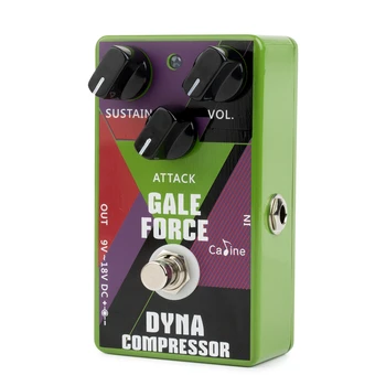 2019 New Caline CP-52 Guitar pedal dyna compressor Pedal Attack GALE FORCE Guitar Effect True Bypass design Guitar Pedal