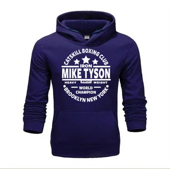 2019 novi Mike Tyson Muške veste boksači dizajn željeza teretana trening top hoodies