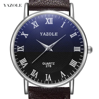 2020 brand Yazole Watch Simple Blu-ray kvarcni sat analogna skala trend moda poslovne sat Relojes Hombre Relogio Masculino