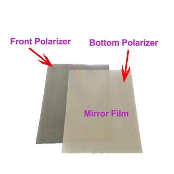 5pcs LCD Donji polarizator поляризационная folija za ipad 2 3 4 5 6 Air 2 mini 9.7 dijelu zaslona slr film