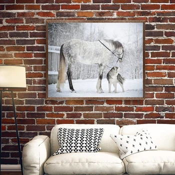 AZQSD zima puna kvadratnom Dijamant slikarstvo konj DIY 5D ručne poklon Dijamant vez prodaja životinja dekor za dom kompletne setove