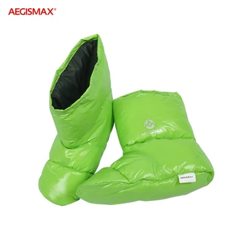 Aegismax vreća za spavanje pribor ultralight Bijelu pastu s okusom patke dlake papuče vanjski kamp planinarenje soft čarapa unisex noge poklopac toplo