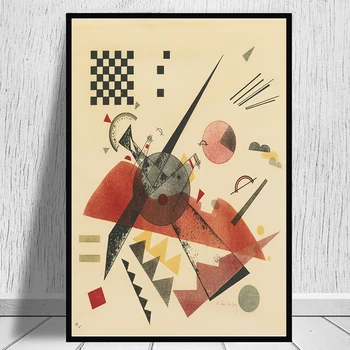Apstraktni geometrijski rad Wassily Kandinsky platnu slike, posteri i grafičke reprodukcije zidni umjetničke slike kućni dekor