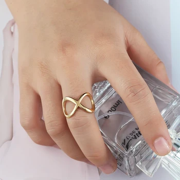 BORASI prsten novi punk križ modni prsten prstenje zlato Luč boja za žene moda vintage nakit od nehrđajućeg čelika Stranke prsten