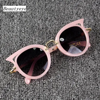 Beautyeye 2018 dječje sunčane naočale djevojke marke Cat Eye dječje naočale dječaci UV400 leće dječje sunčane naočale slatka naočale nijanse naočale