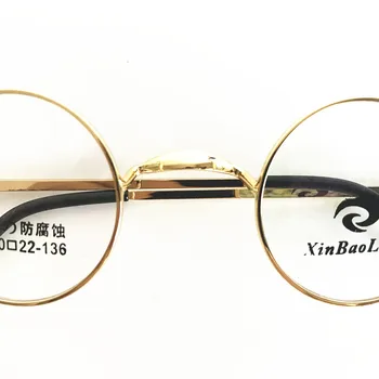 Berba male 40 mm Okrugli rimless za naočale metalni obruč cijeli optički unisex naočale