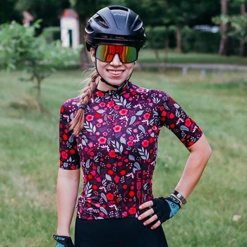 Biciklizam Dres odijelo 2020 Ženska odjeća Biciklizam odjeća kit ljeto kratkih rukava startni kratke hlače Quick-dry MTB utrka Mayo Ciclismo