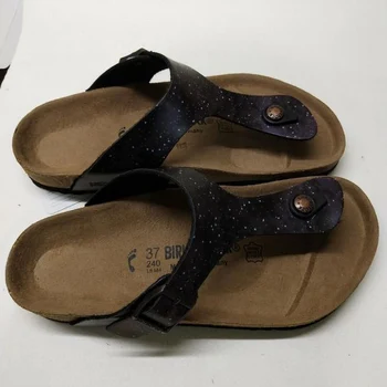 Birkenstock Gizeh stil ljetne papuče i cipele žena skliznuti na ravne japanke Toe slajdova hot-prodaja