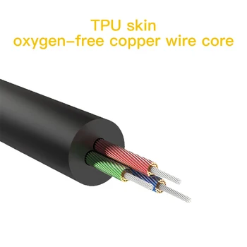 Bluedio audio kabel Type-c do 3,5 mm za Bluedio T7 T7+ T6S T5 V2 TMS s jednim besplatnim y Razdjelnik kabel za računalo