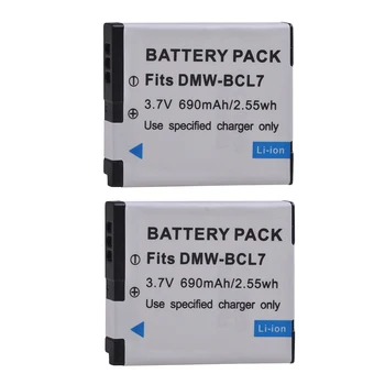 DMW-BCL7 BCL7 BCL7E DMW-BCL7PP baterija za Panasonic Lumix DMC-FH10, DMC-FS50, DMC-SZ10, DMC-SZ9, DMC-SZ8, DMC-SZ3, DMC-XS1,XS3