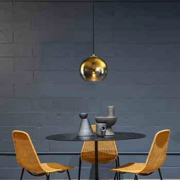 DX Moderni dnevni boravak/spavaća soba/minimalistički/restoran viseći svijećnjak Nordic Odjeca Decoration Glass Ball viseće svjetiljke