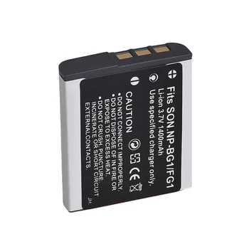 Dinto 3.7 V 1400mAh baterija NP-BG1 baterija NP-FG1 Digital Camera Battery (punjiva litij-ionske baterije za Sony DSC H3 H5 H7 W70 W80 WX1