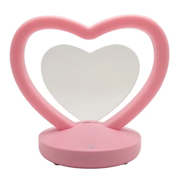 Dodirni prekidač za USB punjenje je prenosiva led svjetiljka za čitanje rođendanski poklon za Valentinovo ukras ljubav Srce poruku nightlight kuće
