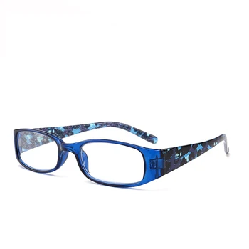 Es luksuzni ženski cvijet naočale za čitanje prozirne leće presbyopia naočale za žene naočale od + 1.0 do + 4.0 unisex