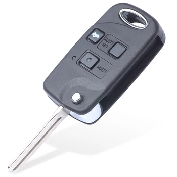 KEYECU Flip Modify Remote Key Fob za Lexus ES300 GS300 IS300 1998 1999 2000 2001 2002 2003 2004 2005 FCC-a: HYQ1512V - 4C