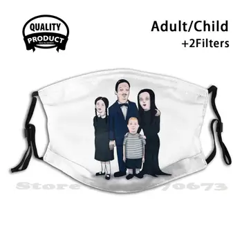 King Of The Spooks Fashion Usta Masks Filter Adult Djecu Face Mask King Bobby Hill Gomez Addams Family Halloween Mashup