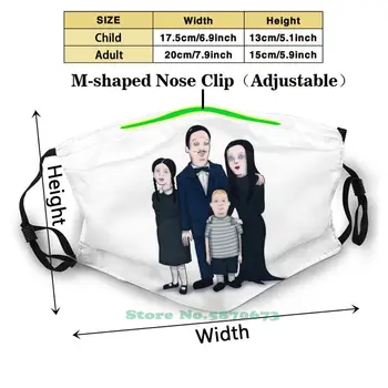 King Of The Spooks Fashion Usta Masks Filter Adult Djecu Face Mask King Bobby Hill Gomez Addams Family Halloween Mashup