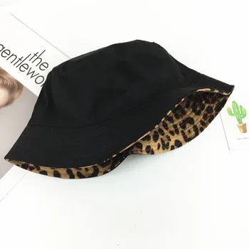 Lengan002 novi Leopard tiskanih kantu šešir za putovanje u ljeto odraslih muškaraca i žena, slučajni unazad ribar Panama šešir gorros