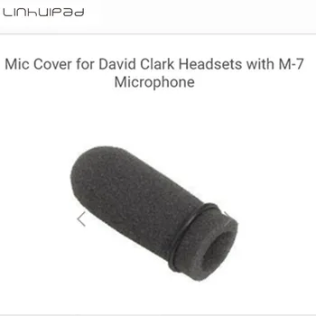 Linhuipad 5 kom. zrakoplovstvo mekana pjena mikrofon vjetrobransko staklo mikrofon poklopca spužva vjetrobransko staklo fit on David Clark M-7 slušalice mikrofon