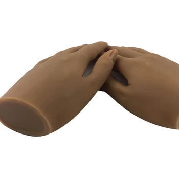 Lutka za ruke, za nokte praksa fleksibilnog prilagođavanja prstiju zaslon model pokretan nokte boja 4#