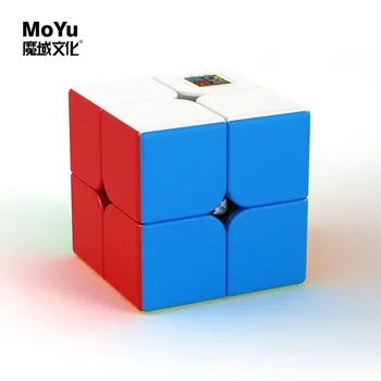 MOYU meilong Kocka 2X2 Magic Cube 2 By 2 Cube 50mm Speed cbue Professional kocka 3x3x3 Stickerless PUZZLE TOYS for Children