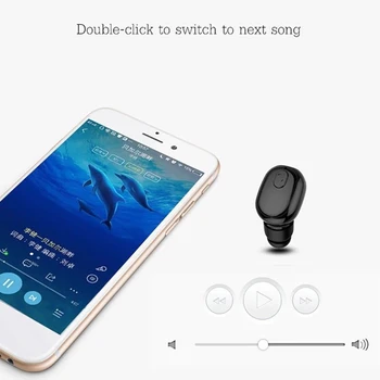 Mini Bežične Bluetooth 4.1 stereo slušalice Q1 glazba sportske slušalice s mikrofonom za Samsung iPhone Xiaomi Huawei LG