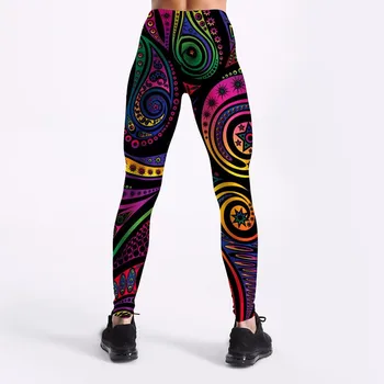 Nove ženske hlače za joge s 3D ispis crnci seksi tajice plus veličina vanjska odjeća sportske tajice s visokim strukom ženski fitness sportske čarape