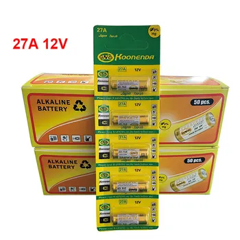 Novi 10шт 27A 12V suhe alkalne baterije A27 G27A 27MN MS27 GP27A L828 V27GA ALK27A za vrata zvona,Walkman,auto alarma,daljinskog upravljača