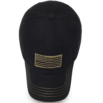 Novi muški zastava SAD-u maskirne kapu vojska vez pamuk taktički Snapback tata šešir muški ljetni Sport Amerika kamiondžija Cap