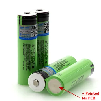 Novi originalni 18650 3.7 v 3400 mah litij baterija baterija baterija baterija baterija NCR18650B s šiljiti (bez pcb) baterijama +kutija