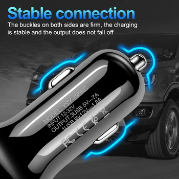 Olaf 35W Quick Charge 3.0 USB Car Charger For Xiaomi mi 9 A3 Huawei P30 Pro QC3.0 QC Fast USB C Car Charging Phone Charger