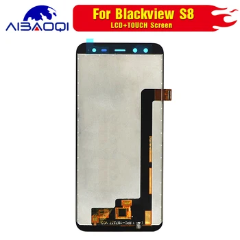 Originalni LCD zaslon Blackview S8 + zaslon osjetljiv na dodir sklop alata za Blackview S8+ljepilo 3M