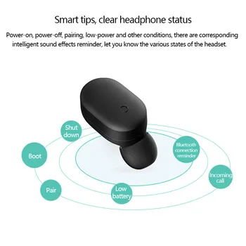 Originalni Xiaomi Wireless Bluetooth 4.1 slušalice slušalice Mijia Mi slušalice za ugrađenog mikrofona Handfree