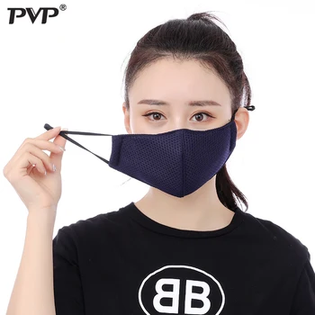 PVP 1Pcs PM2.5 Pollution Mask Anti Air Dust and Smoke Mask with Earloop and anti dust mask , Washable Usta Mask Made