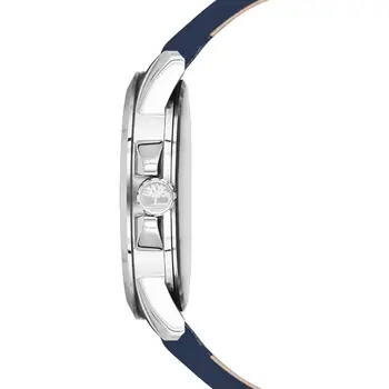 Timberland Muška kvarcni sat koža luksuz casual moda nehrđajućeg čelika tamno plava ručni sat originalni cijele Tbl15079jys