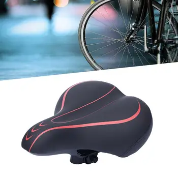 Udoban amortizacija jednostavan bicikl sedlo bicikl sjedalo za žene muške vodootporne kožni bicikl sjedalo