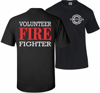 Vatrogasac Dragovoljac Požara I Spašavanja Linearni Odjel T-Shirt Majica