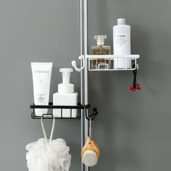 Ventil metalni crno-bijeli stalak bazen krpe za pohranu odvodnim stalak slobodan udarac kućni suđe za kuhanje / spužva za pranje posuđa umivaonik