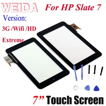 WEIDA za 7-inčni touch screen Digitizer Panel za HP Slate 7 2800 2801 4601 3G/WIFI/Slate7 HD/SLATE 7 Extreme besplatni alati