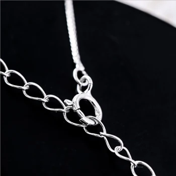 XIYANIKE Moon Mačka ogrlica žene Chainbone krug ženski model 925 sterling srebra fini slatki ovratnik izjava ogrlica VNS8267