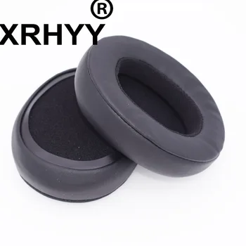 XRHYY crna zamjena jastučići za uši jastučići za uši pjena jastuk kožna torbica za Skullcandy Hesh3, Hesh 3, Drobilice bežične slušalice