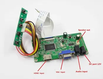 Yqwsyxl kit za N156BGE-EB1 N156BGE-EA1 N156BGE-EA2 HDMI + VGA LCD LED LVDS EDP vozač naknade kontroler