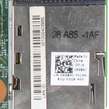 Za DELL XPS 1330 06247-4 0K984J 965 G86-630-A2 DDR2 matična ploča laptopa matična ploča kompletan test posao