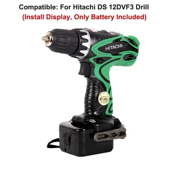 Za Hitachi EB1214S DS12DVF3 2.0 3.0 Ah Ah 12V NI-CD power tool zamjena baterije FWH12DF,EB1220HL, DS12DVF2,EB1220HS,WH12DM2