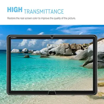 Za Huawei MediaPad M5 Lite 10.1 inch-9H Tablet Premium Anti-Scratch kaljeno staklo zaštitna folija je zaštitna navlaka