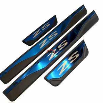 Car-Styling Sticker For MG ZS 2017 2019 Car Styling Pribor Stainless Steel Door Sill Cover Trim Scuff Palte Guard Protector