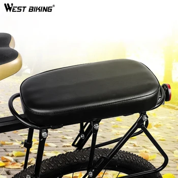 WEST BIKING bicikl stražnje sjedalo umjetna koža debljine elastična spužva soft MTB cestovni Biciklizam sjedalo Pad satna jastuk bicikl sedlo
