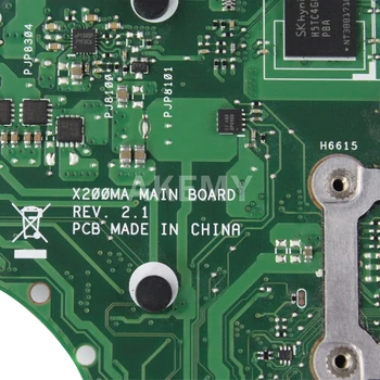X200MA s procesorom 4G Memory Mainboard matična ploča za Asus F200MA F200M X200M X200MA matična ploča laptopa testiran Besplatna dostava